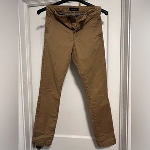Men’s Aéropostale chino pants size 28/32 tan slim fit